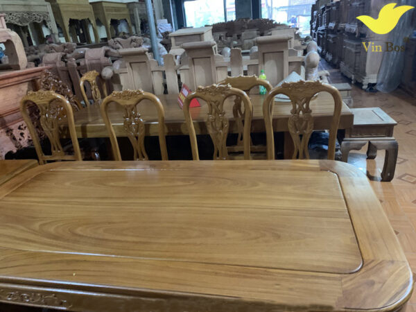 bàn ghế ăn gỗ cẩm lai