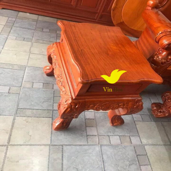 bàn ghế hoàng gia đại gỗ gõ đỏ