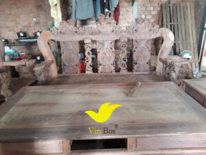 bàn ghế gỗ trắc dây