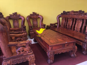 bàn ghế gỗ cẩm vàng