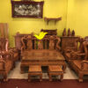 bàn ghế gỗ hương xám