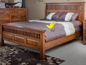mẫu giường ngủ gỗ hương mới